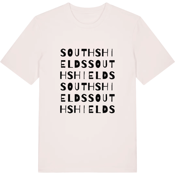 South Shields ordlek t-shirt – t-shirt från PinShirt