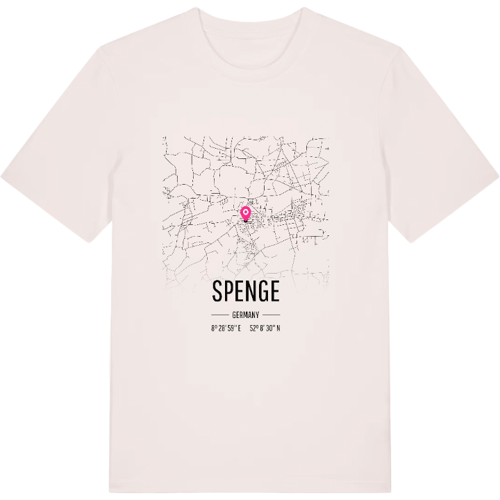Spenge karta t-shirt – t-shirt från PinShirt