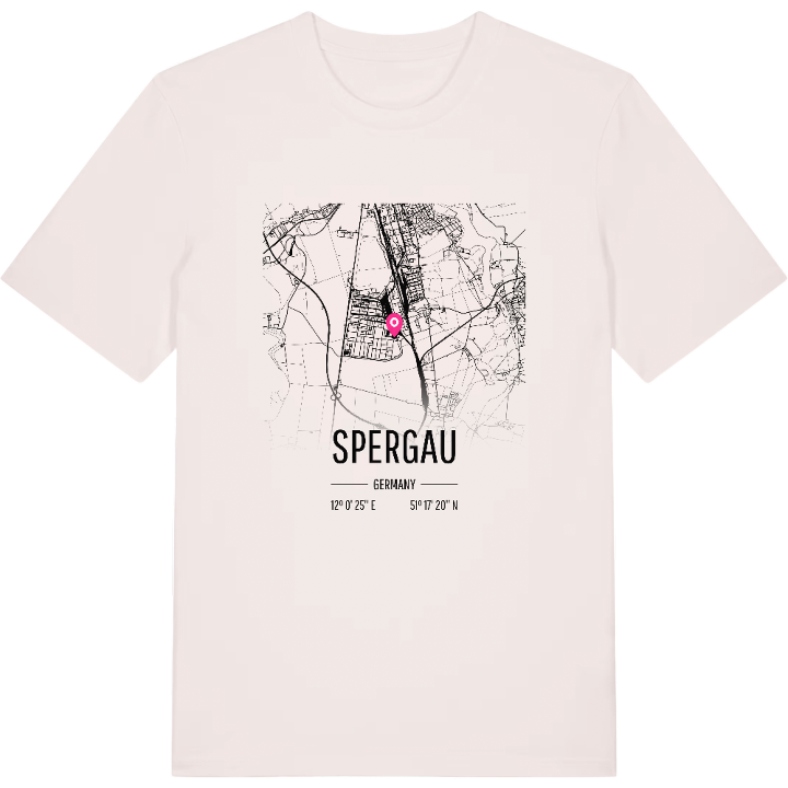 Spergau karta t-shirt – t-shirt från PinShirt