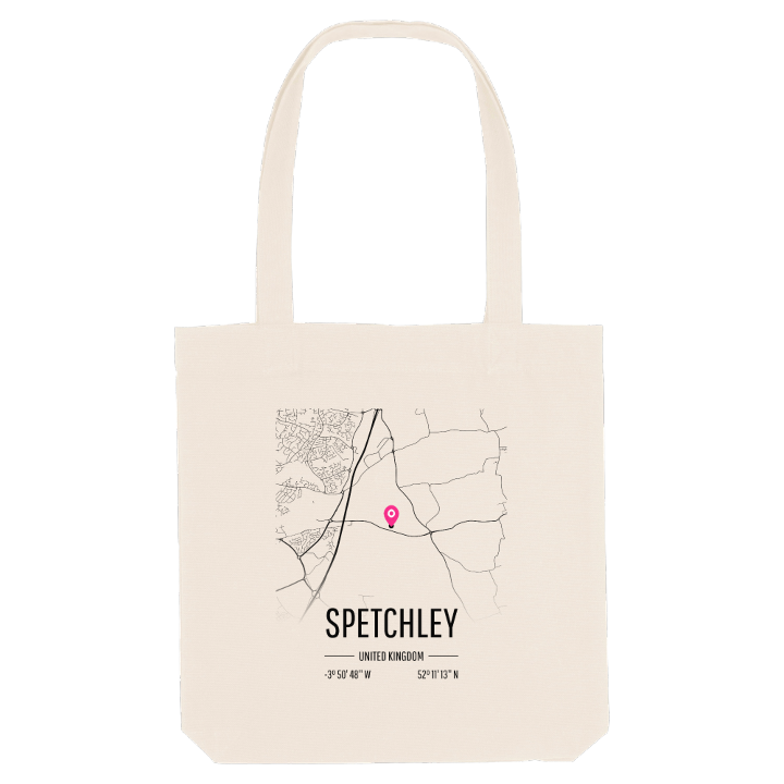 Spetchley karta tygkasse – tygkasse från PinShirt