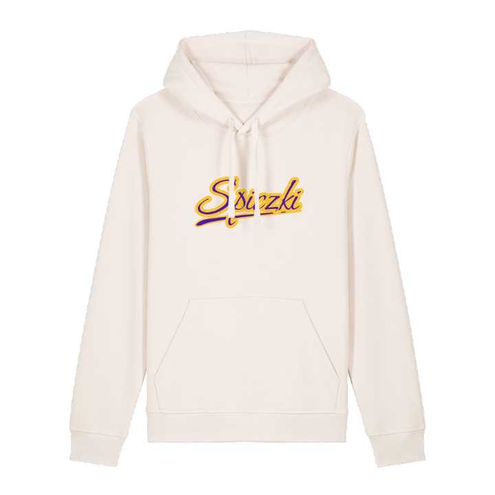 Spiczki baseball hoodie – hoodie från PinShirt