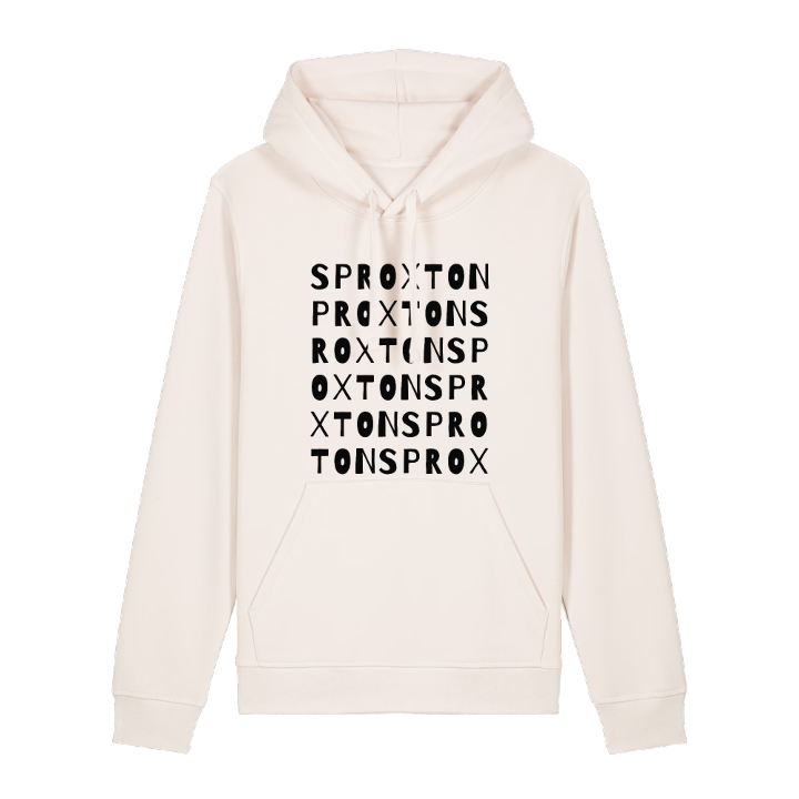 Sproxton ordlek hoodie – hoodie från PinShirt