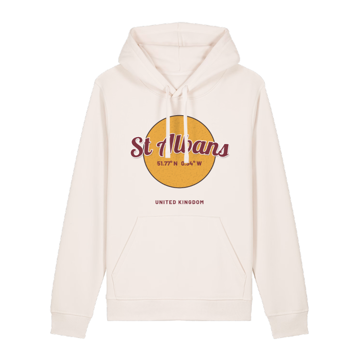 St Albans cirkel hoodie – hoodie från PinShirt