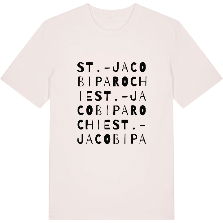St.-Jacobiparochie ordlek t-shirt – t-shirt från PinShirt