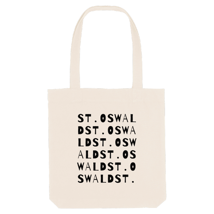 St. Oswald ordlek tygkasse – tygkasse från PinShirt