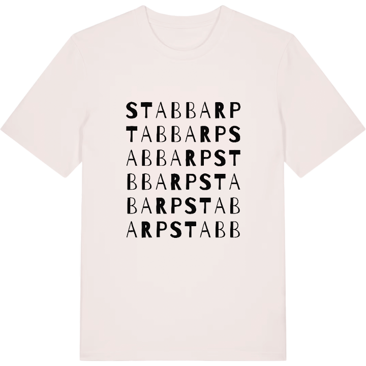 Stabbarp ordlek t-shirt – t-shirt från PinShirt