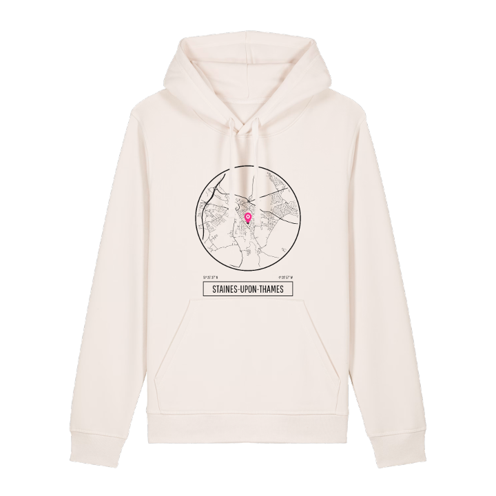 Staines-upon-Thames hoodie – hoodie från PinShirt