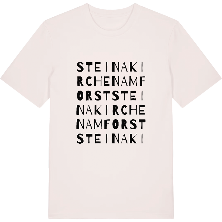 Steinakirchen am Forst ordlek t-shirt – t-shirt från PinShirt