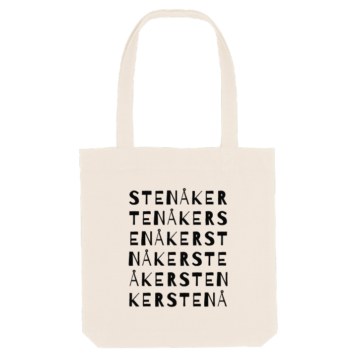 Stenåker ordlek tygkasse – tygkasse från PinShirt