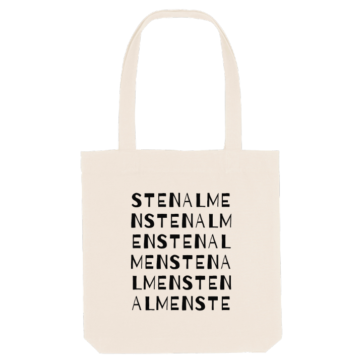 Stenalmen ordlek tygkasse – tygkasse från PinShirt
