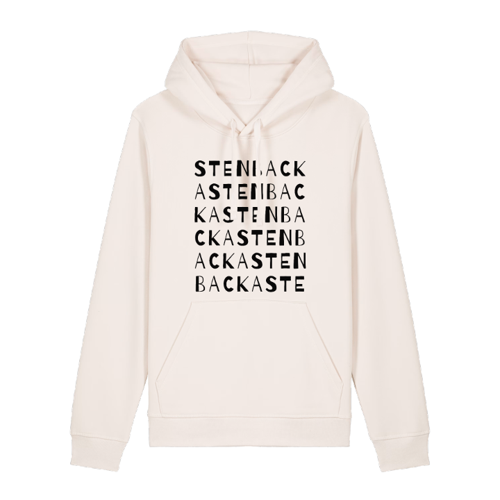 Stenbacka ordlek hoodie – hoodie från PinShirt