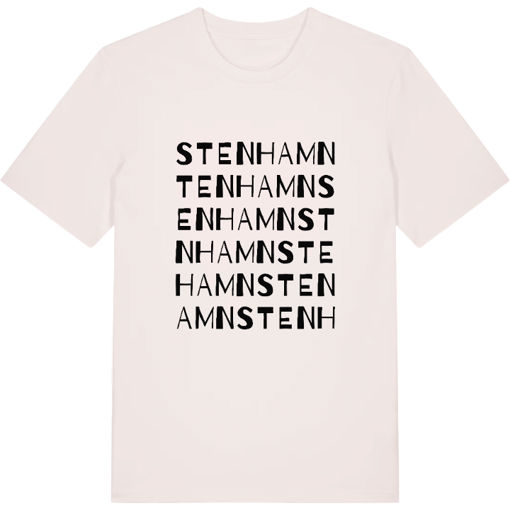 Stenhamn ordlek t-shirt – t-shirt från PinShirt