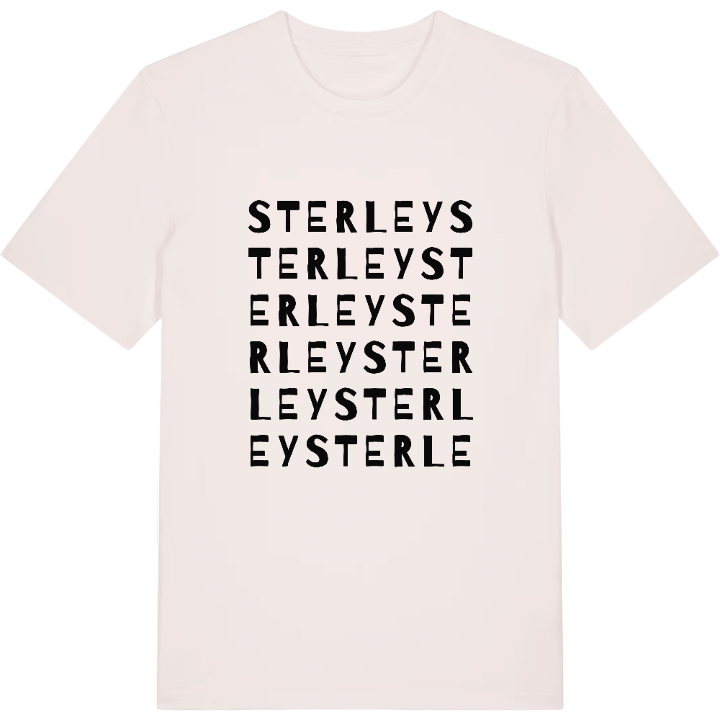 Sterley ordlek t-shirt – t-shirt från PinShirt