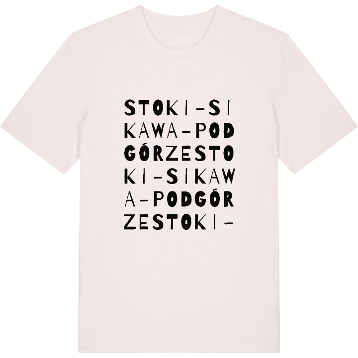 Stoki-Sikawa-Podgórze ordlek t-shirt – t-shirt från PinShirt