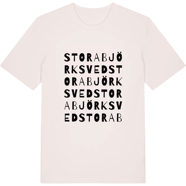 Stora Björksved ordlek t-shirt – t-shirt från PinShirt