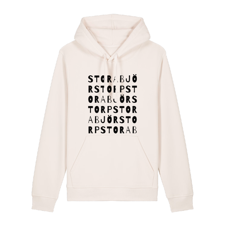 Stora Björstorp ordlek hoodie – hoodie från PinShirt