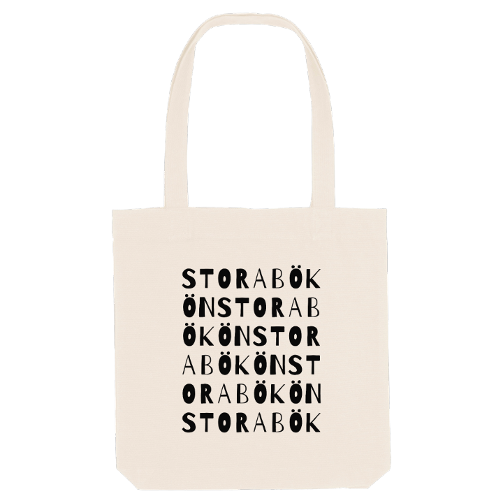 Stora Bökön ordlek tygkasse – tygkasse från PinShirt