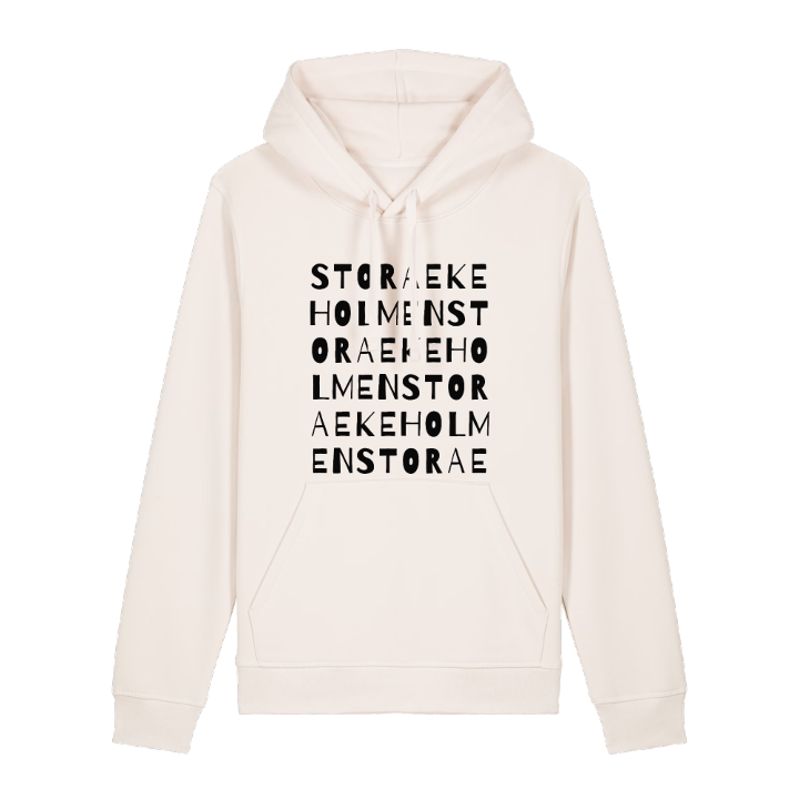Stora Ekeholmen ordlek hoodie – hoodie från PinShirt