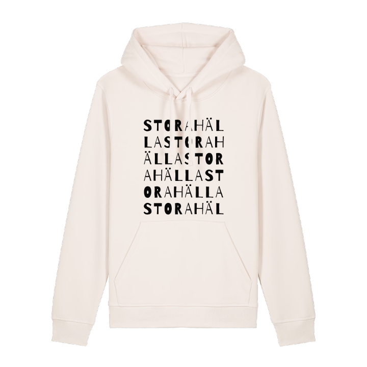 Stora Hälla ordlek hoodie – hoodie från PinShirt