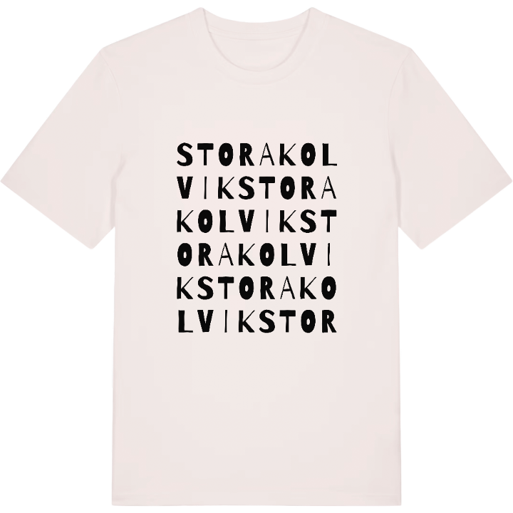 Stora Kolvik ordlek t-shirt – t-shirt från PinShirt