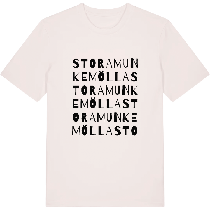 Stora Munkemölla ordlek t-shirt – t-shirt från PinShirt