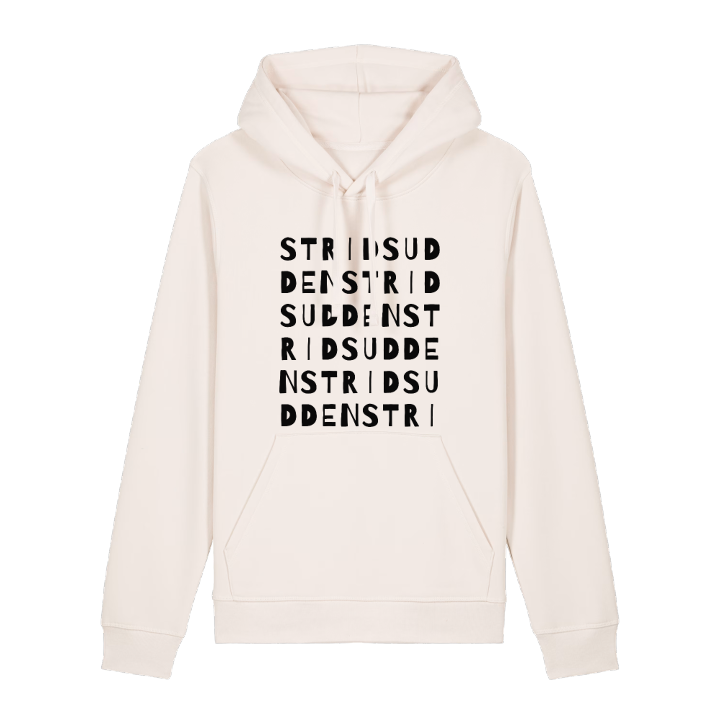 Stridsudden ordlek hoodie – hoodie från PinShirt