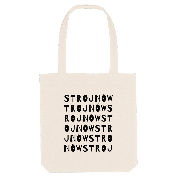 Strojnów ordlek tygkasse – tygkasse från PinShirt