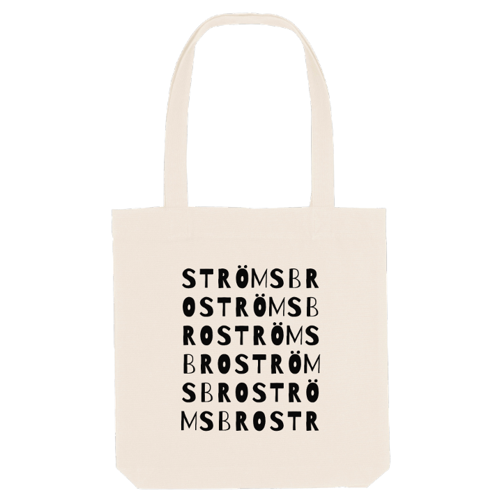 Strömsbro ordlek tygkasse – tygkasse från PinShirt