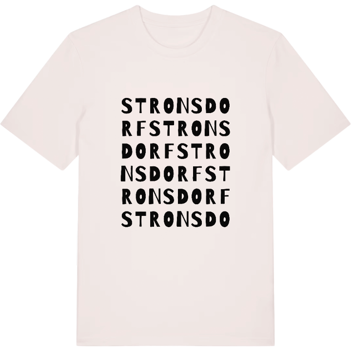 Stronsdorf ordlek t-shirt – t-shirt från PinShirt