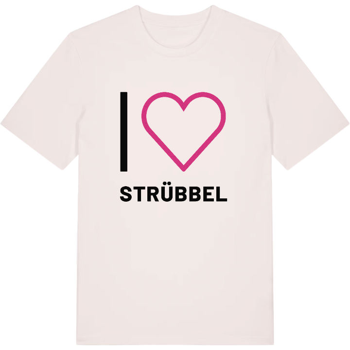 Jag älskar Strübbel t-shirt stort tryck – t-shirt från PinShirt