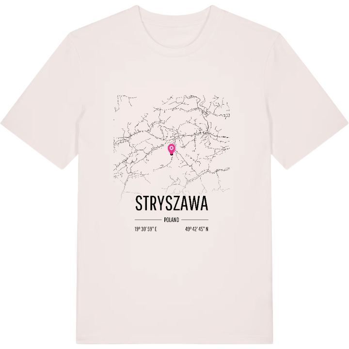 Stryszawa karta t-shirt – t-shirt från PinShirt