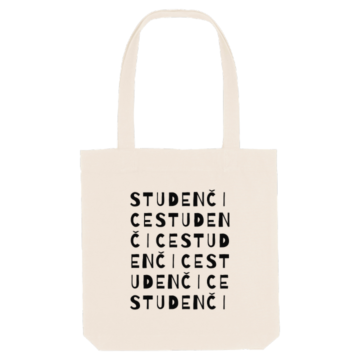 Studenčice ordlek tygkasse – tygkasse från PinShirt