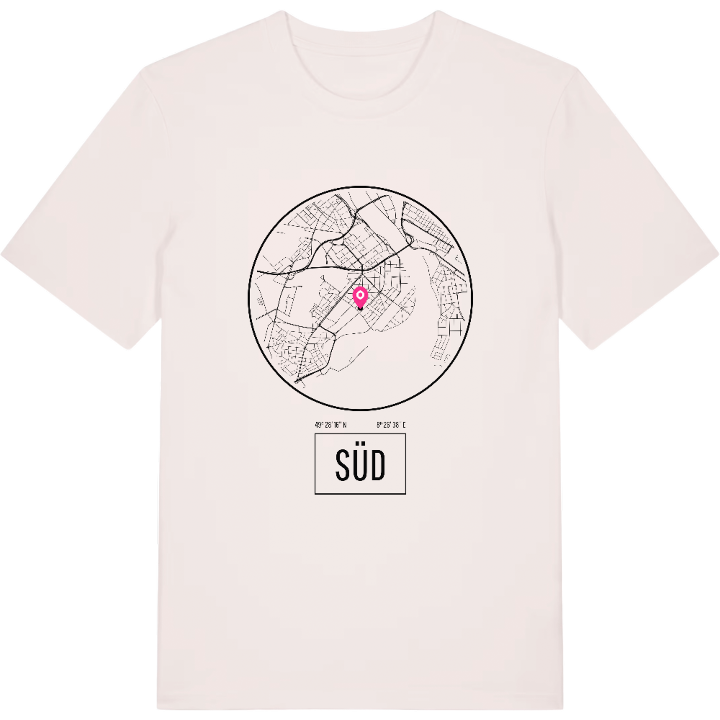 Süd t-shirt – t-shirt från PinShirt