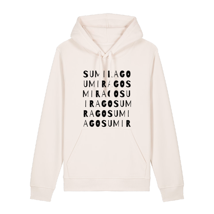 Sumirago ordlek hoodie – hoodie från PinShirt