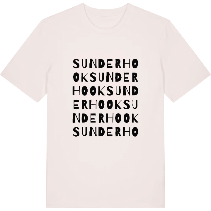Sunderhook ordlek t-shirt – t-shirt från PinShirt