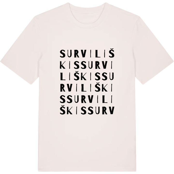 Surviliškis ordlek t-shirt – t-shirt från PinShirt