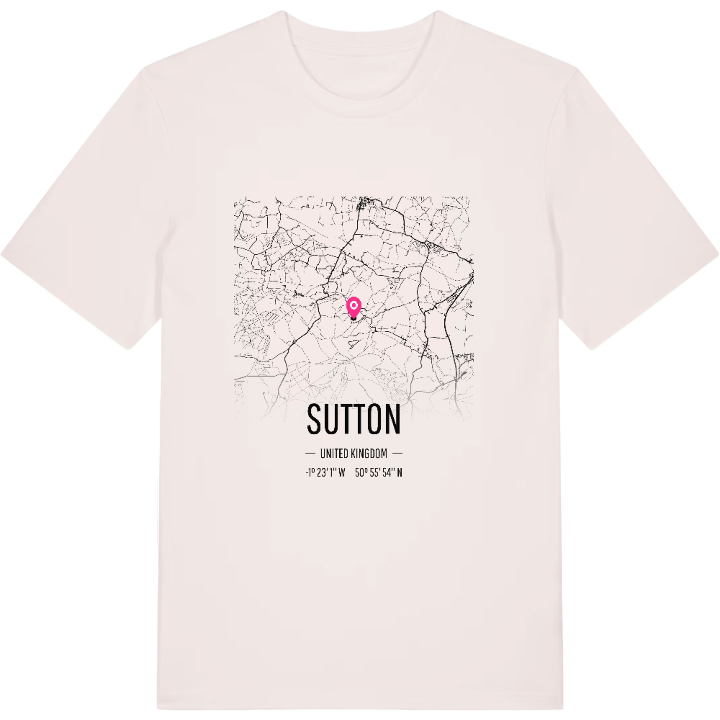 Sutton karta t-shirt – t-shirt från PinShirt