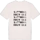 Sutton Mandeville ordlek t-shirt
