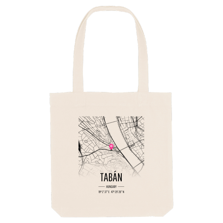 Tabán karta tygkasse – tygkasse från PinShirt