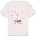 Taben-Rodt karta t-shirt