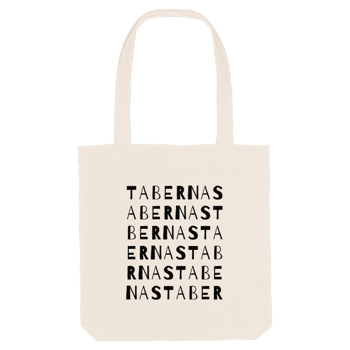 Tabernas ordlek tygkasse – tygkasse från PinShirt