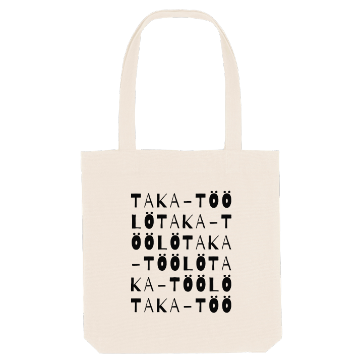 Taka-Töölö ordlek tygkasse – tygkasse från PinShirt