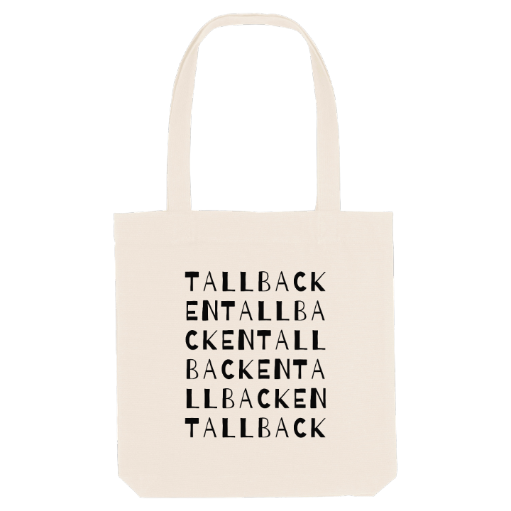 Tallbacken ordlek tygkasse – tygkasse från PinShirt