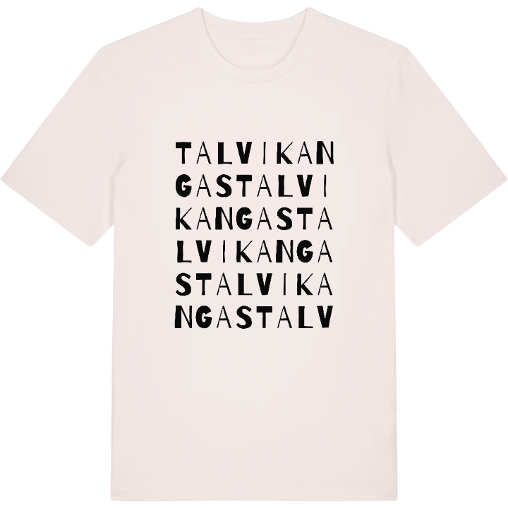 Talvikangas ordlek t-shirt – t-shirt från PinShirt