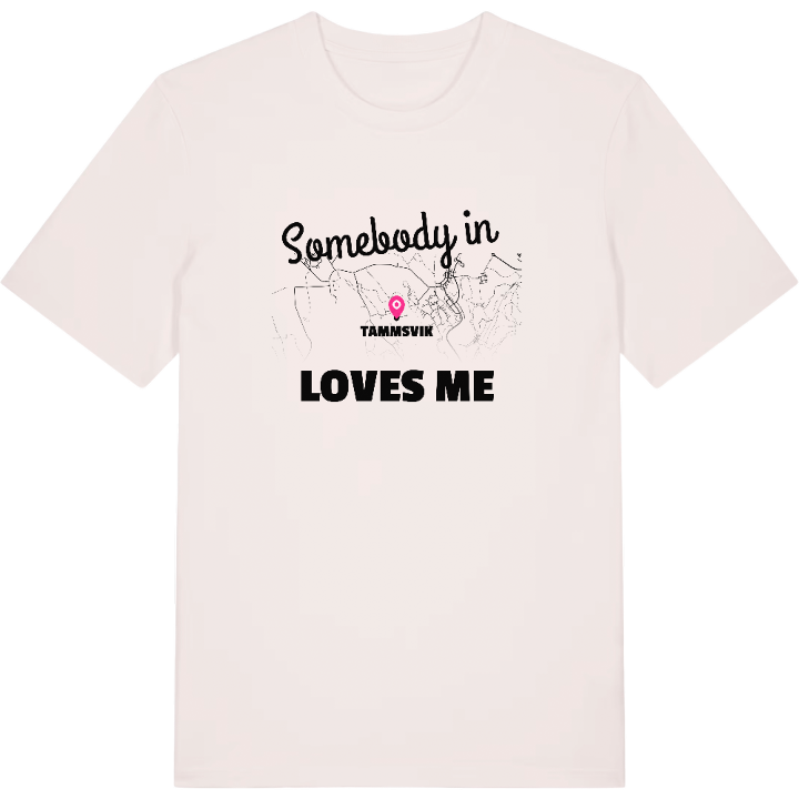 Någon i Tammsvik älskar mig t-shirt – t-shirt från PinShirt
