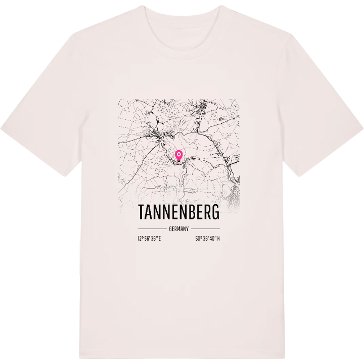Tannenberg karta t-shirt – t-shirt från PinShirt