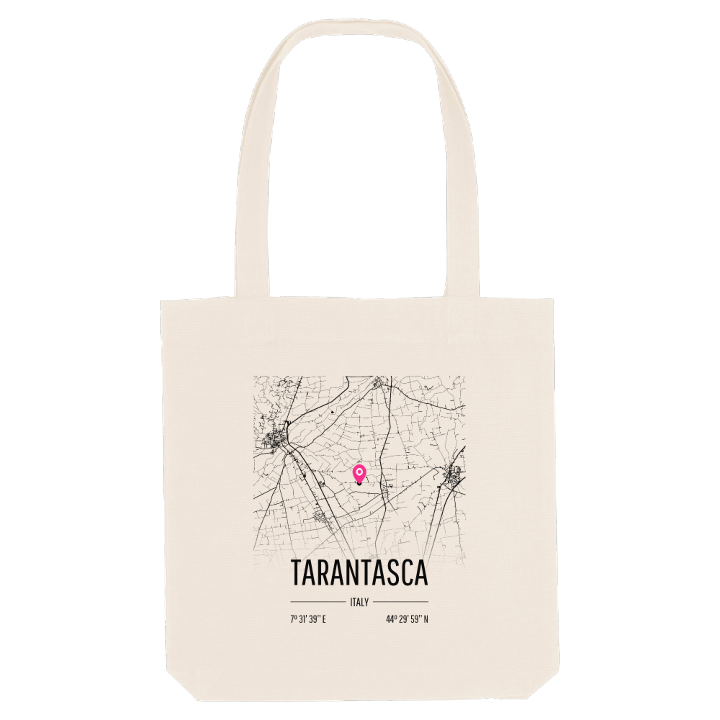 Tarantasca karta tygkasse – tygkasse från PinShirt