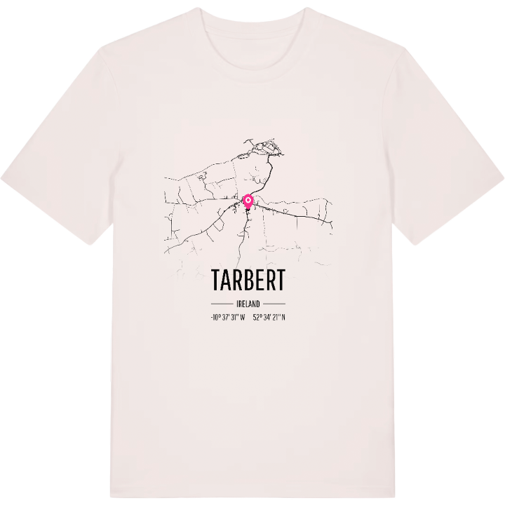 Tarbert karta t-shirt – t-shirt från PinShirt