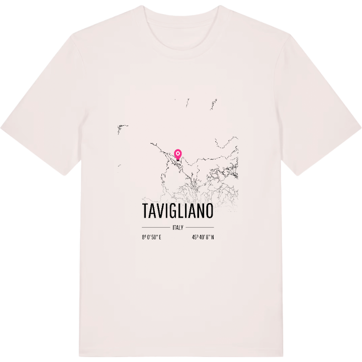 Tavigliano karta t-shirt – t-shirt från PinShirt