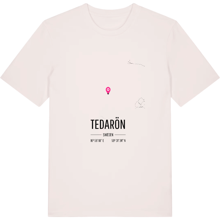 Tedarön karta t-shirt – t-shirt från PinShirt